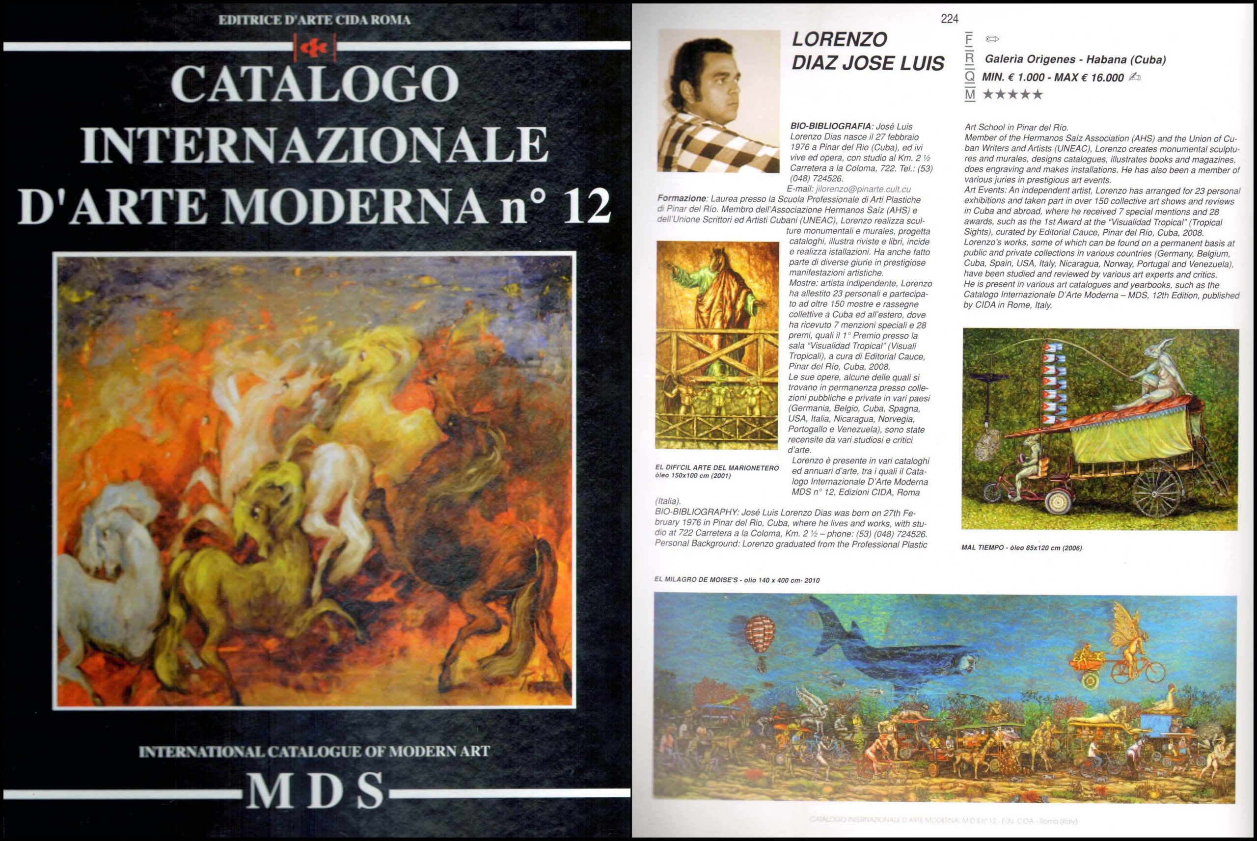 CATALOGO INTERNAZIONALE D ARTE MODERNA n 12