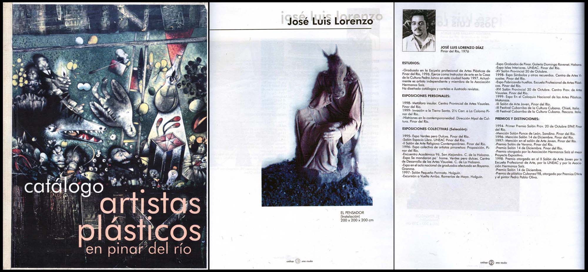 Catálogo Artistas Plásticos en Pinar del Río