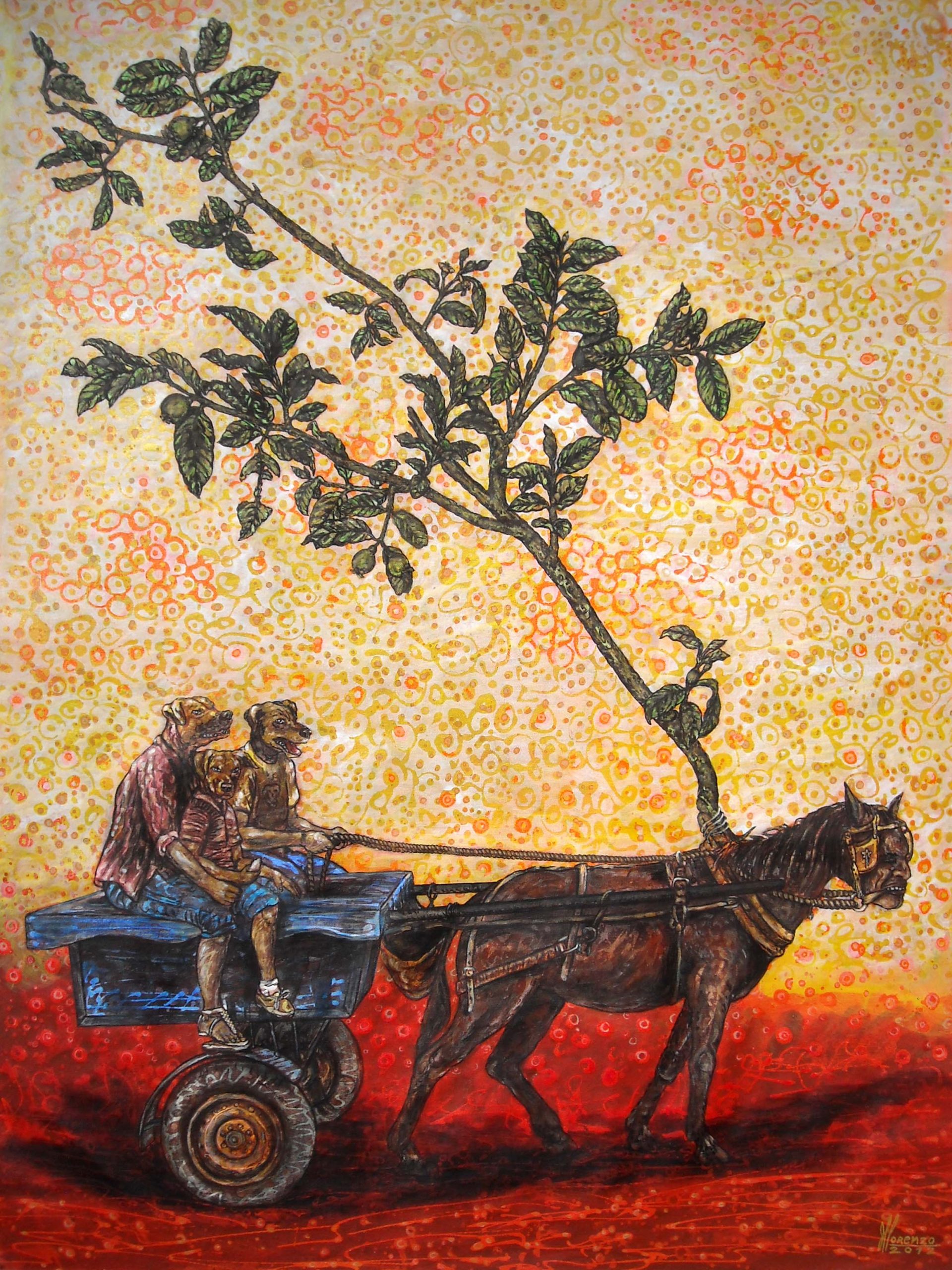 La sombra que cobija 115x85cm