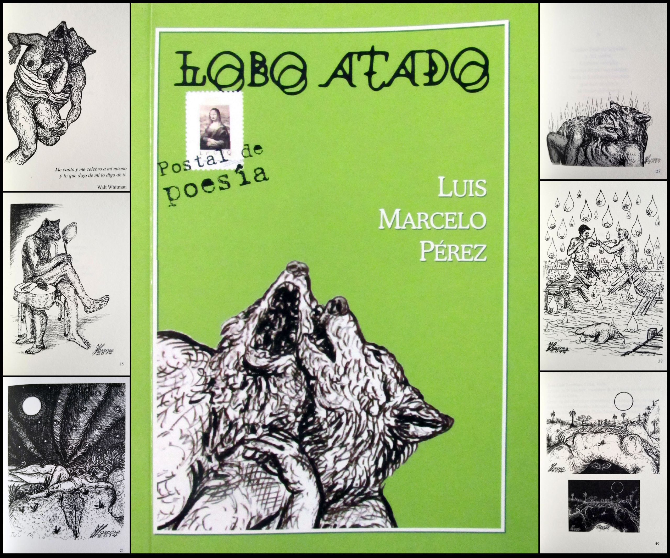Lobo Atado, de Luis Marcelo Pérez 6 ilustraciones en interior