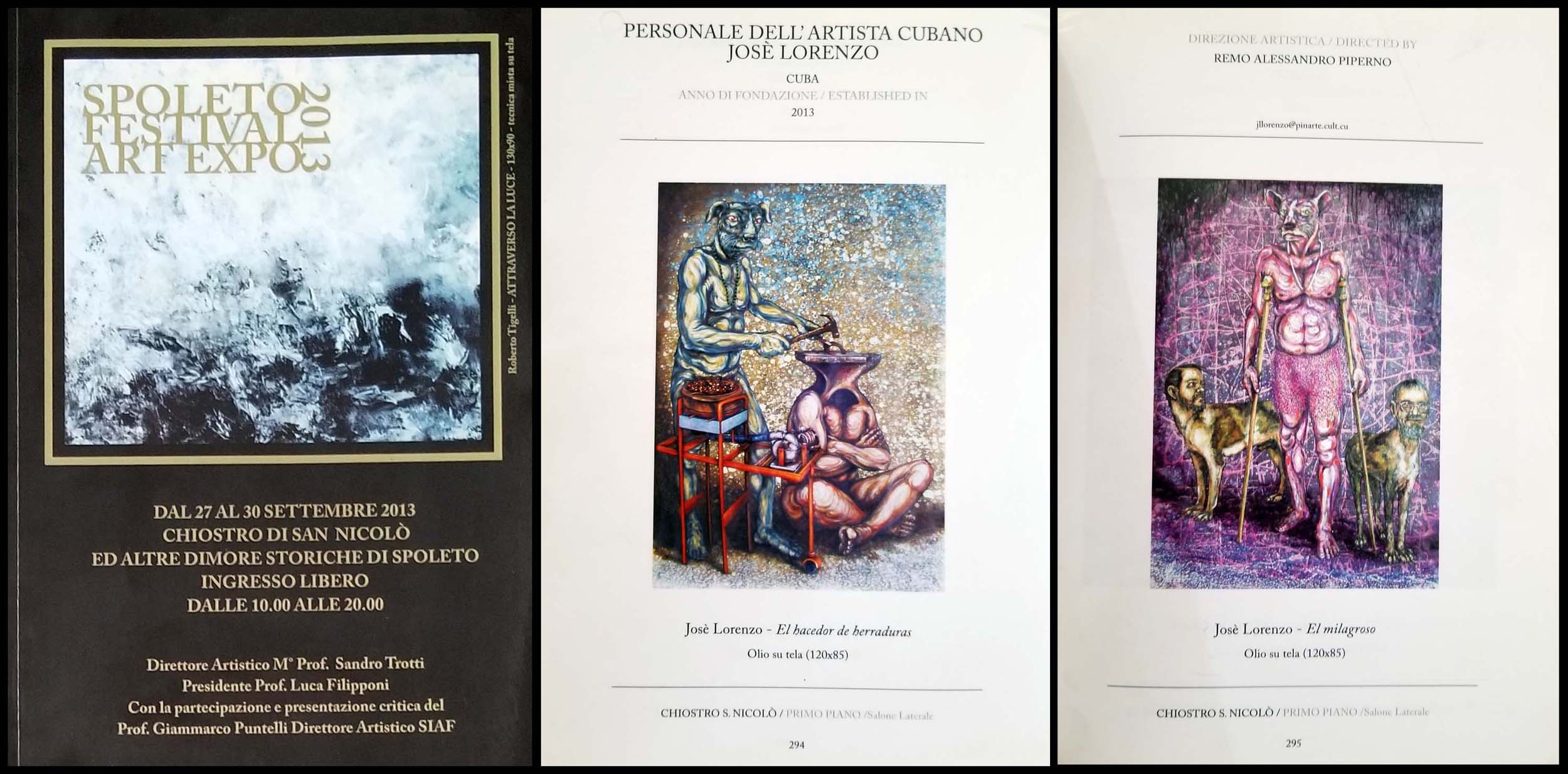 Spoleto festival art expo 2013