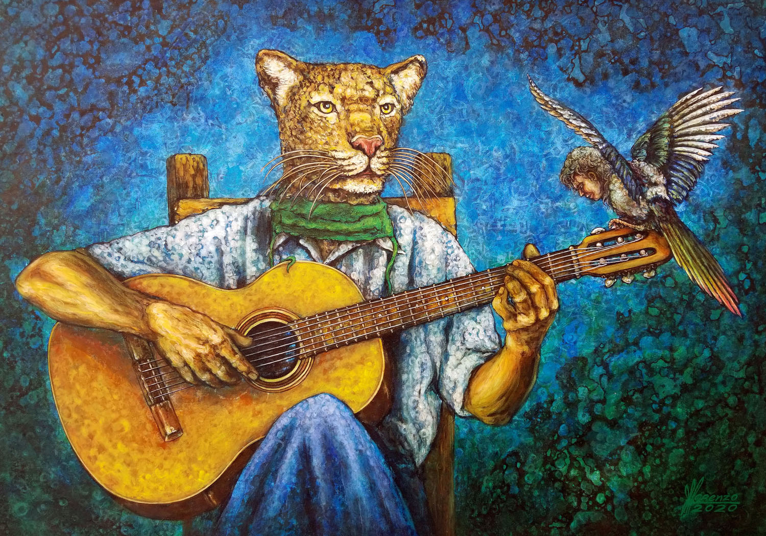 una cosa es con guitarra